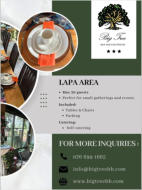 BigtreeBB - Dining, Flowers, Garden Wedding, Kuierplek Lapa