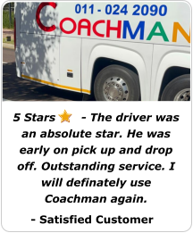 Coachman Coach - satisfied customer feedback
