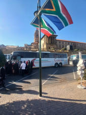 Destinations - Union Buildings with Coachman